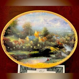 Thomas Kinkade Lamplight county. TK Lamplight village collection
